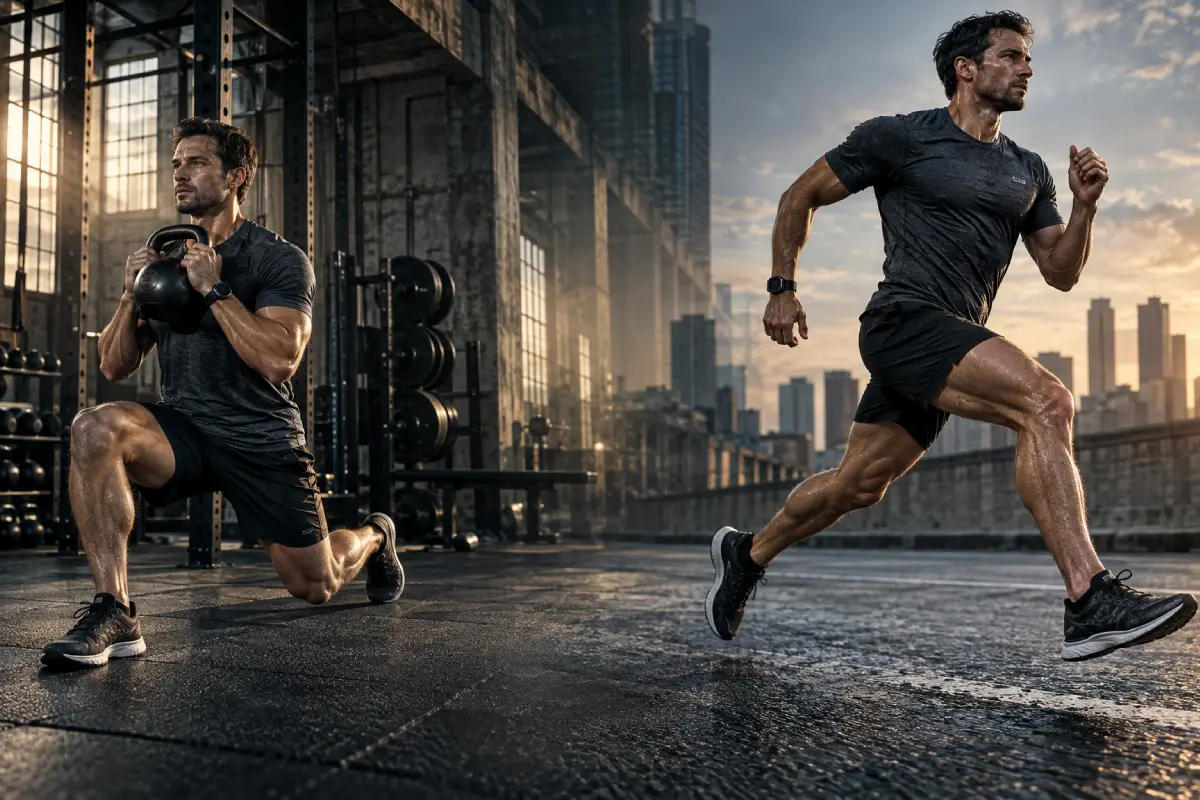 combinar fuerza y running