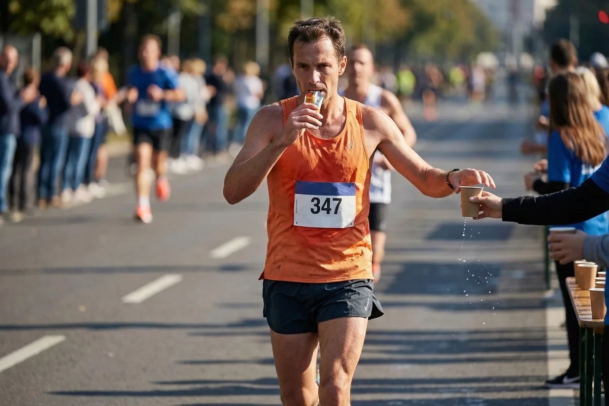 estrategia maraton pacing geles km25 42