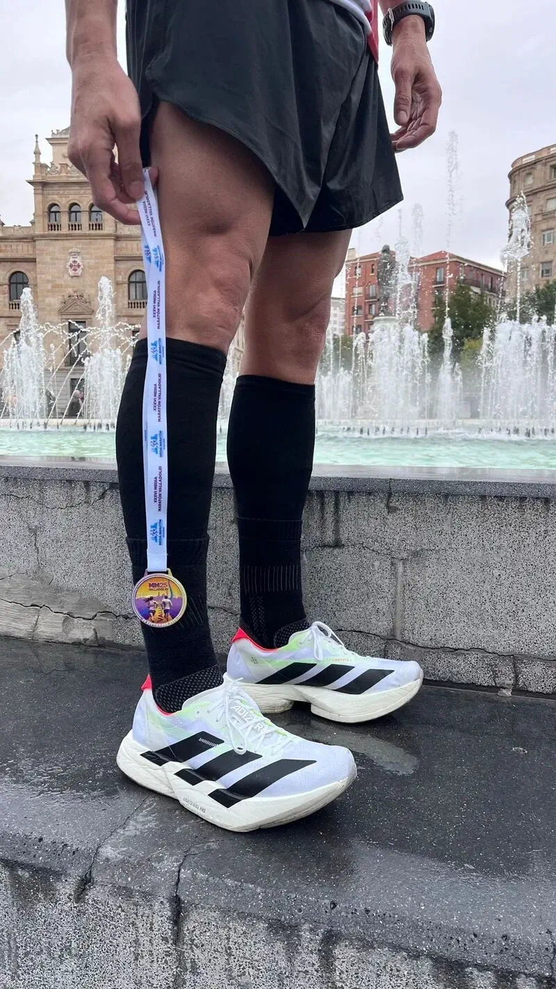 plan media maraton pies medalla